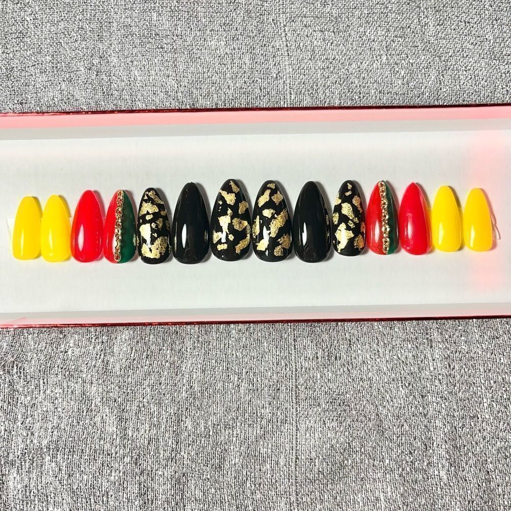 Juneteenth luxury gel Pressons